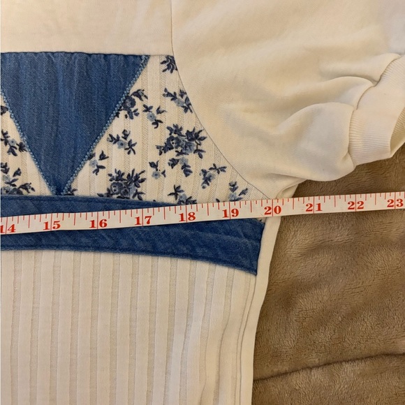 Cricket Lane White and Blue Polo Shirt - Picture 3 of 7